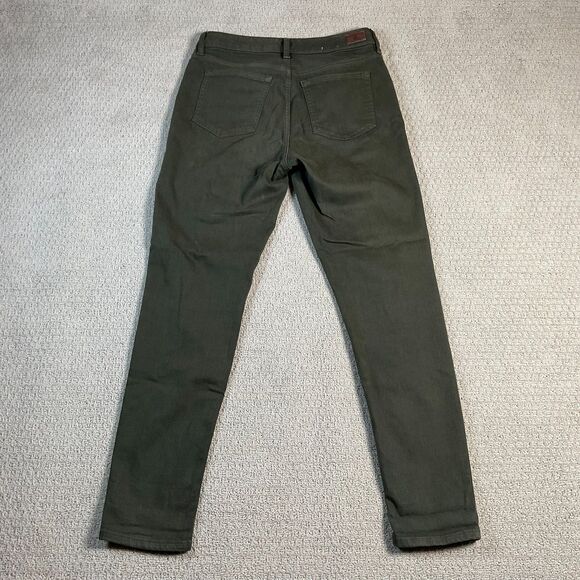 Lauren Ralph Lauren Olive Green Denim Pants Women's Size 6 - Picture 2 of 8